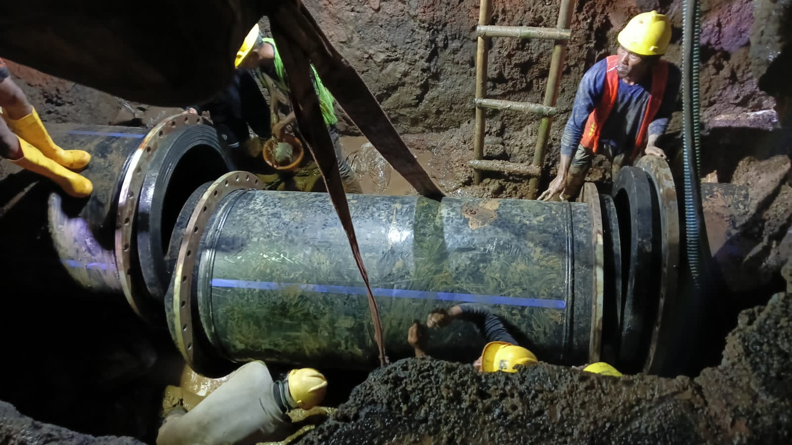 Distribusi Air Bersih Kembali Normal di Kota Tangerang.