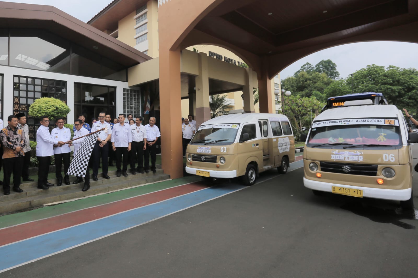Dihari Perhubungan Nasional, Pemkot Tangerang Luncurkan Pelayanan Transportasi Rute Baru.