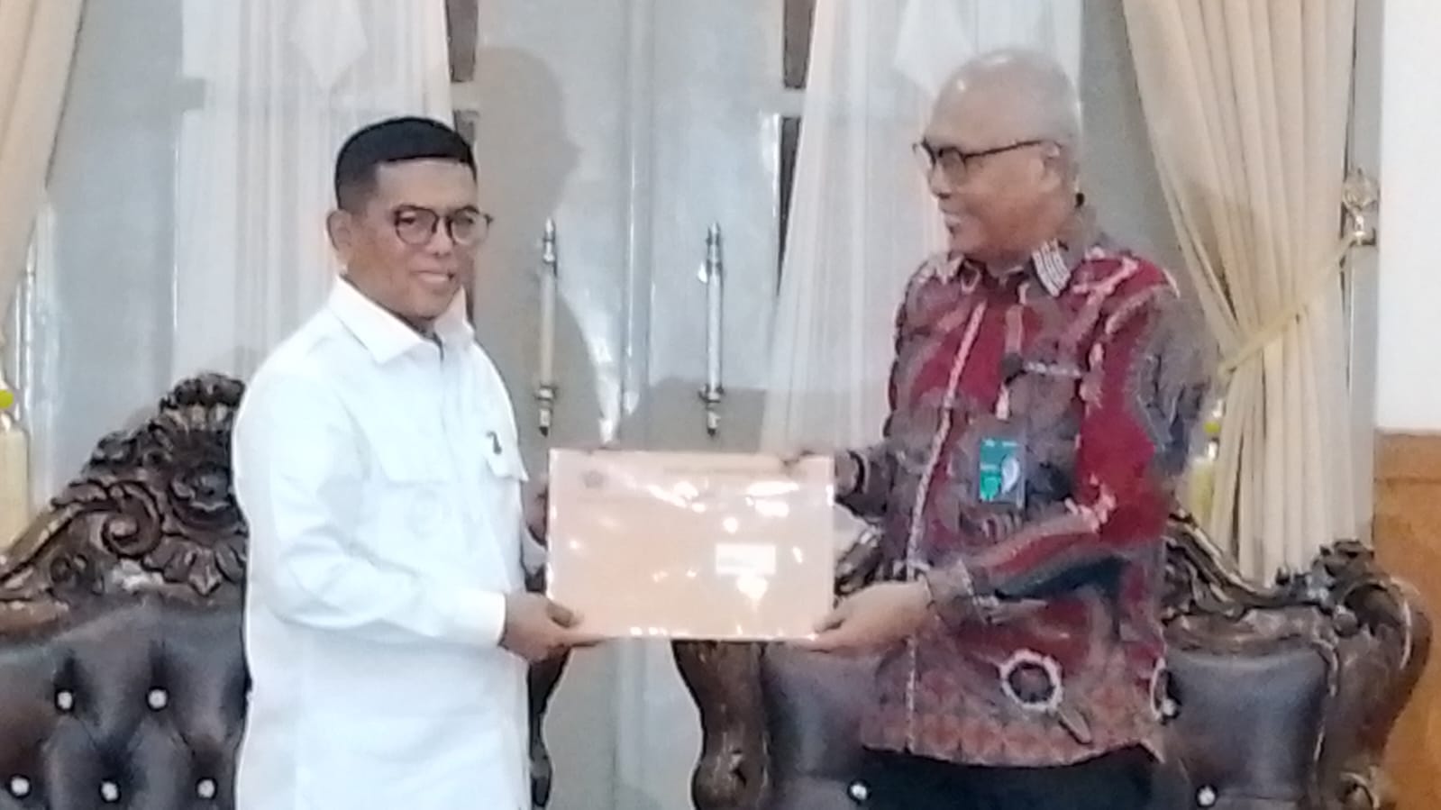 Gubernur Banten Andra Soni Terima Kunjungan Pengurus PWI Pusat dan PWI Banten.