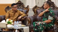 Gubernur Banten Andra Soni Terima Kunjungan Danrem 064/Maulana Yusuf.