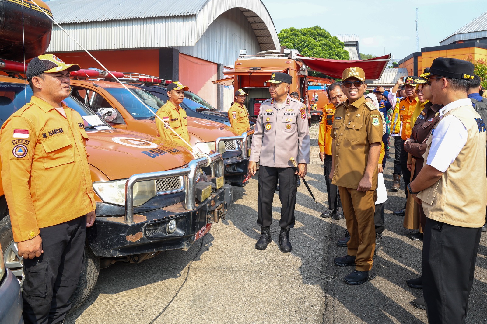 Gubernur Banten Andra Soni Tekankan Sinergi Pemerintah dan Masyarakat dalam Kesiapsiagaan Bencana.