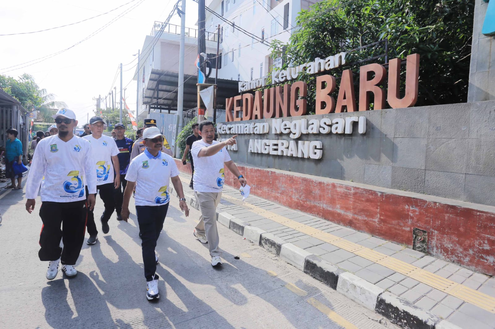 Wali Kota Tangerang Sachrudin Menghadiri Acara Hari Jadi ke-31 Kedaung Baru.