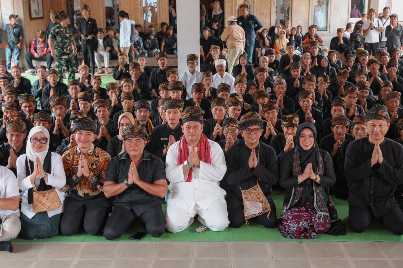 Seren Taun Cisungsang Jadi Simbol Ketahanan Pangan, Gubernur Andra Soni Tekankan Pelestarian Budaya Adat.
