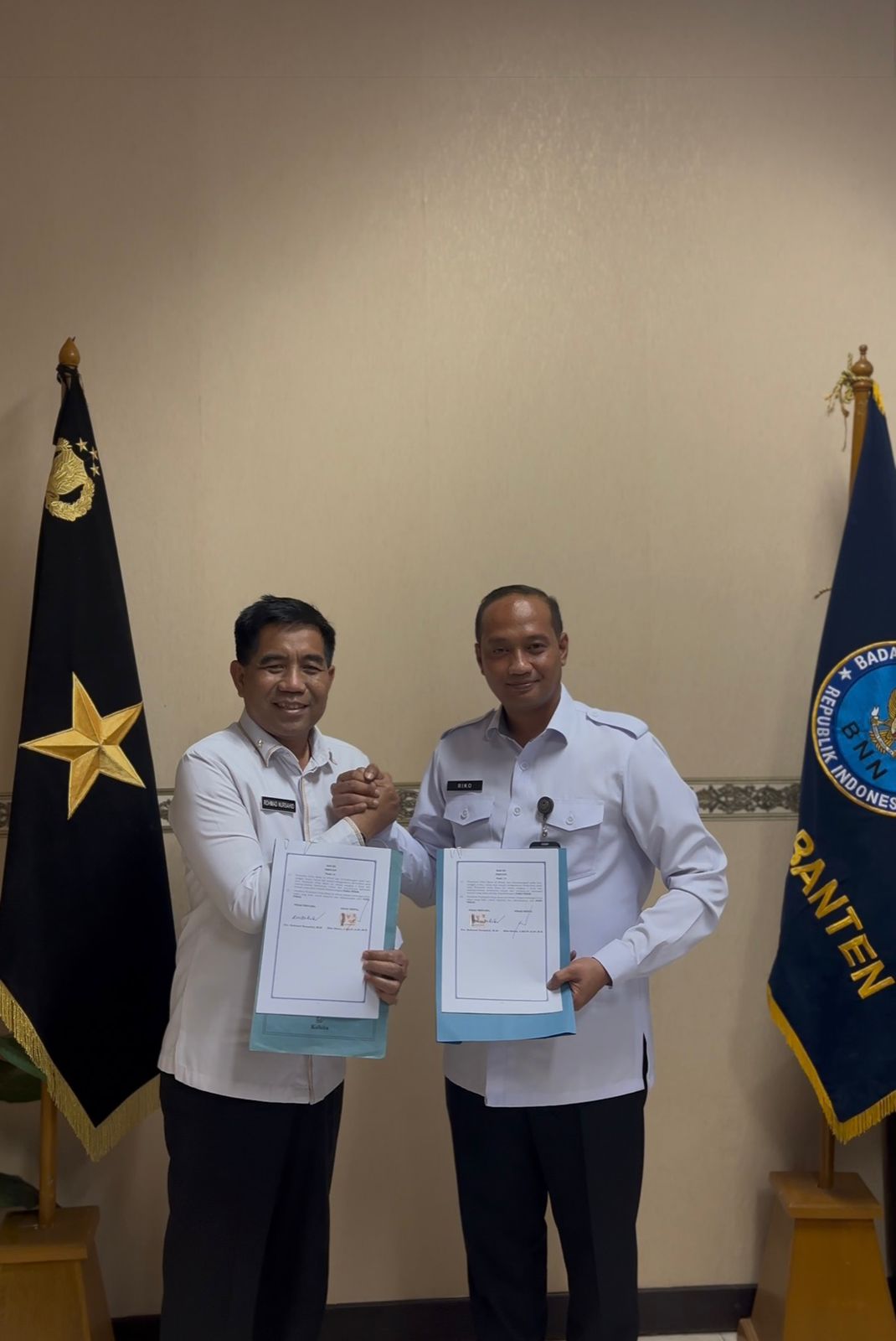 Satu Langkah, Satu Tujuan: Lapas Serang dan BNNP Banten Wujudkan Rehabilitasi yang Berkelanjutan dan Bermartabat.
