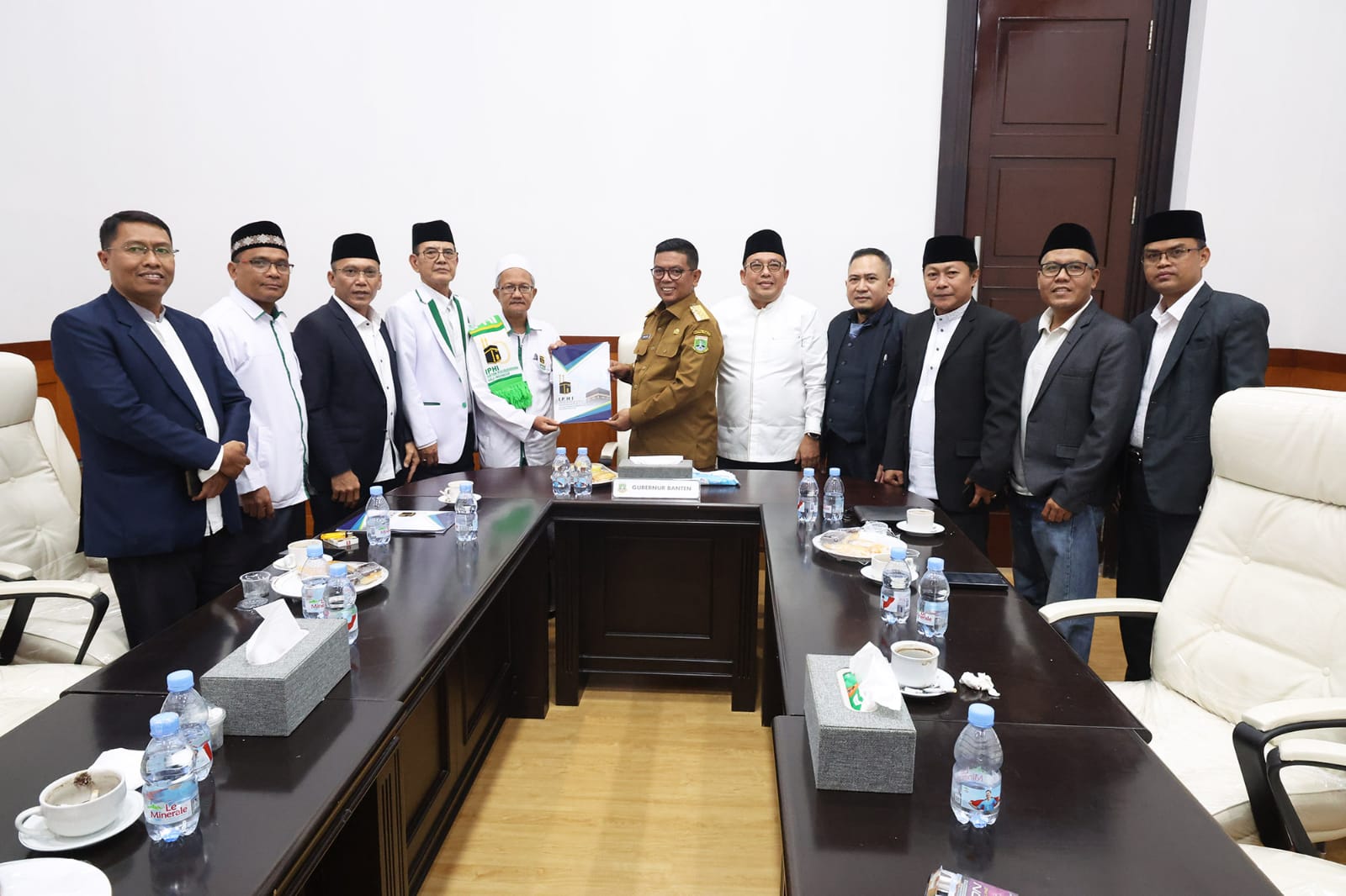 Gubernur Andra Soni Terima IPHI, Ajak Perkuat Sinergi untuk Kemajuan Banten.