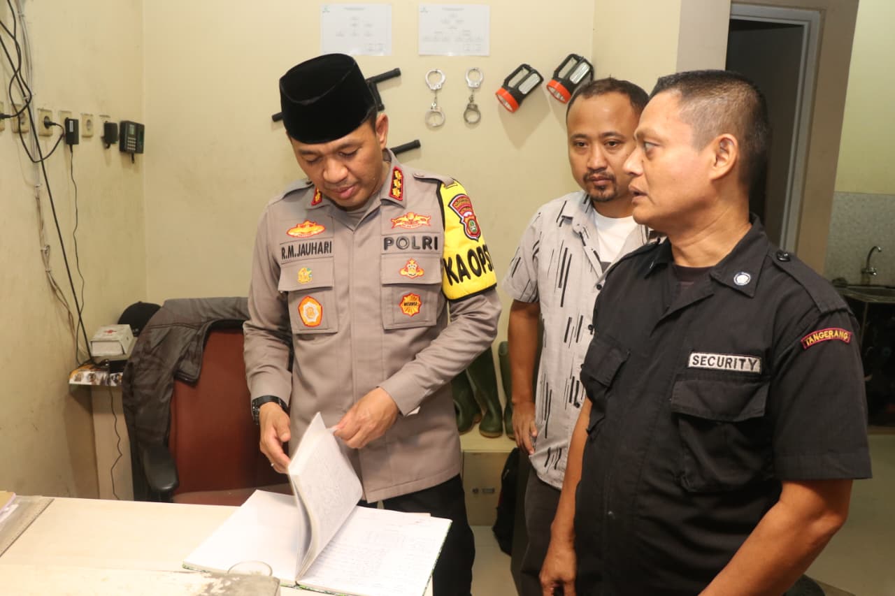 Kapolres Metro Tangerang Kota: Polisi Tak Bisa Bekerja Sendiri, Perlu Dukungan Warga.