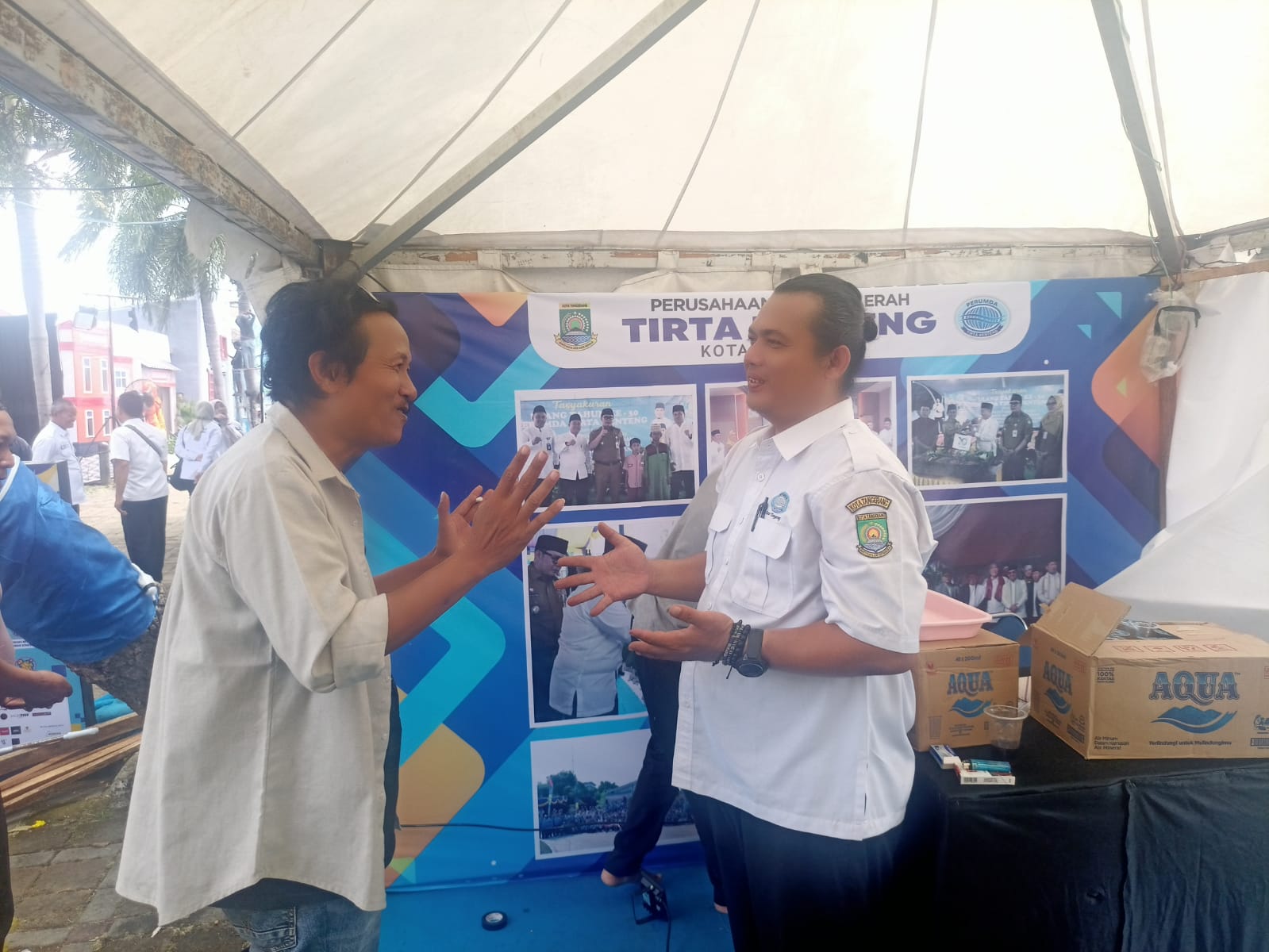 Cisadane Digital Festival, PDAM TB Buka Stand Bisa Daftar Pasang Baru Pulang Souvenir