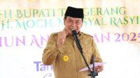 Bupati Tangerang Lakukan Peletakan Batu Pertama Pembangunan Asrama Pondok Pesantren 2025