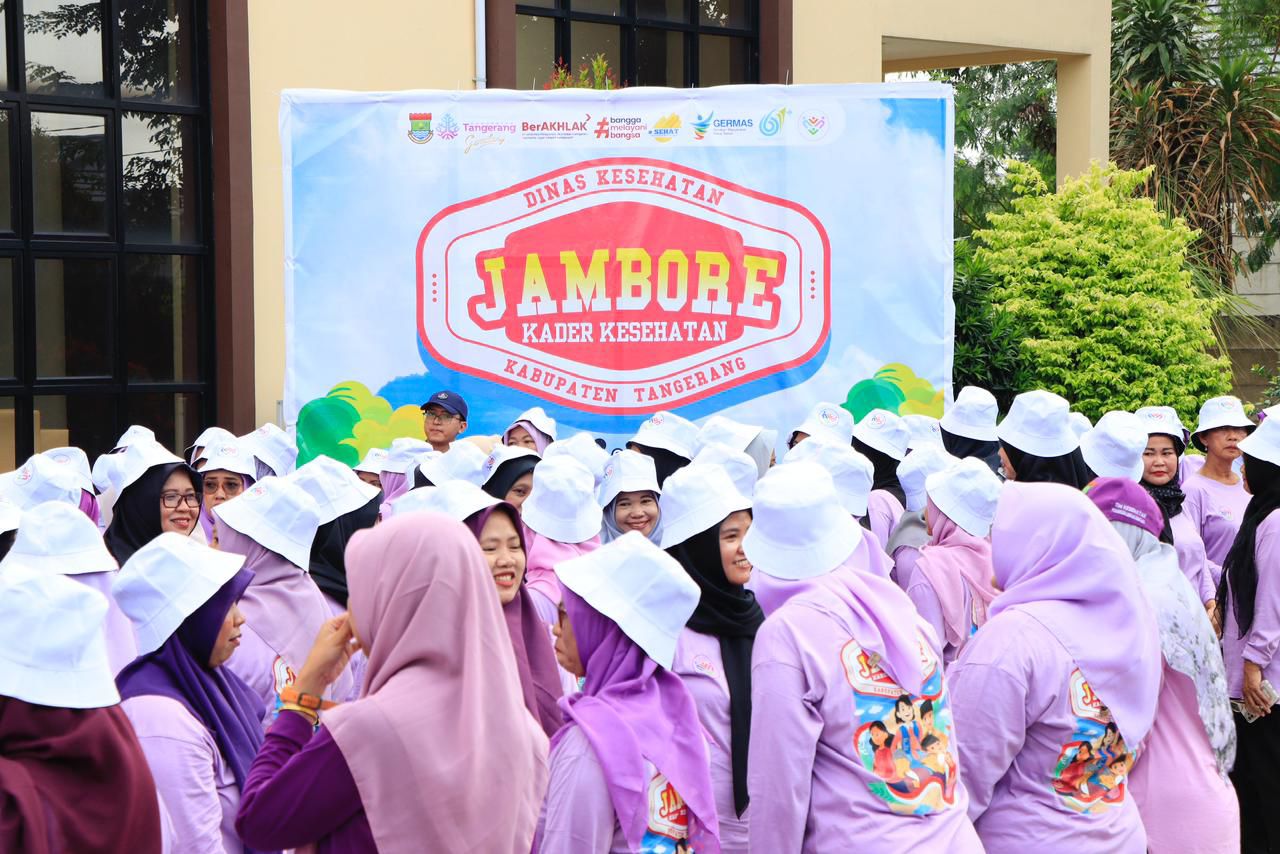 Dinkes Kabupaten Tangerang Gelar Jambore Kader Kesehatan, Perkuat Peran Garda Terdepan