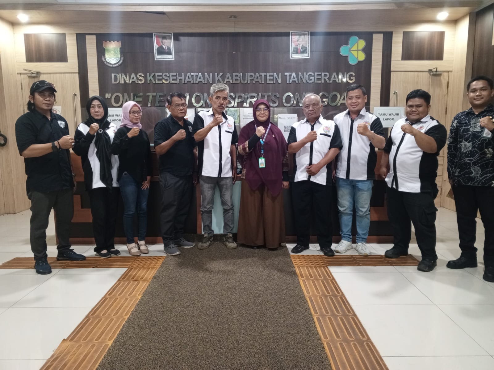 Pengurus JTR Audiensi ke Dinkes Kabupaten Tangerang, Perkuat Sinergi Informasi Kesehatan