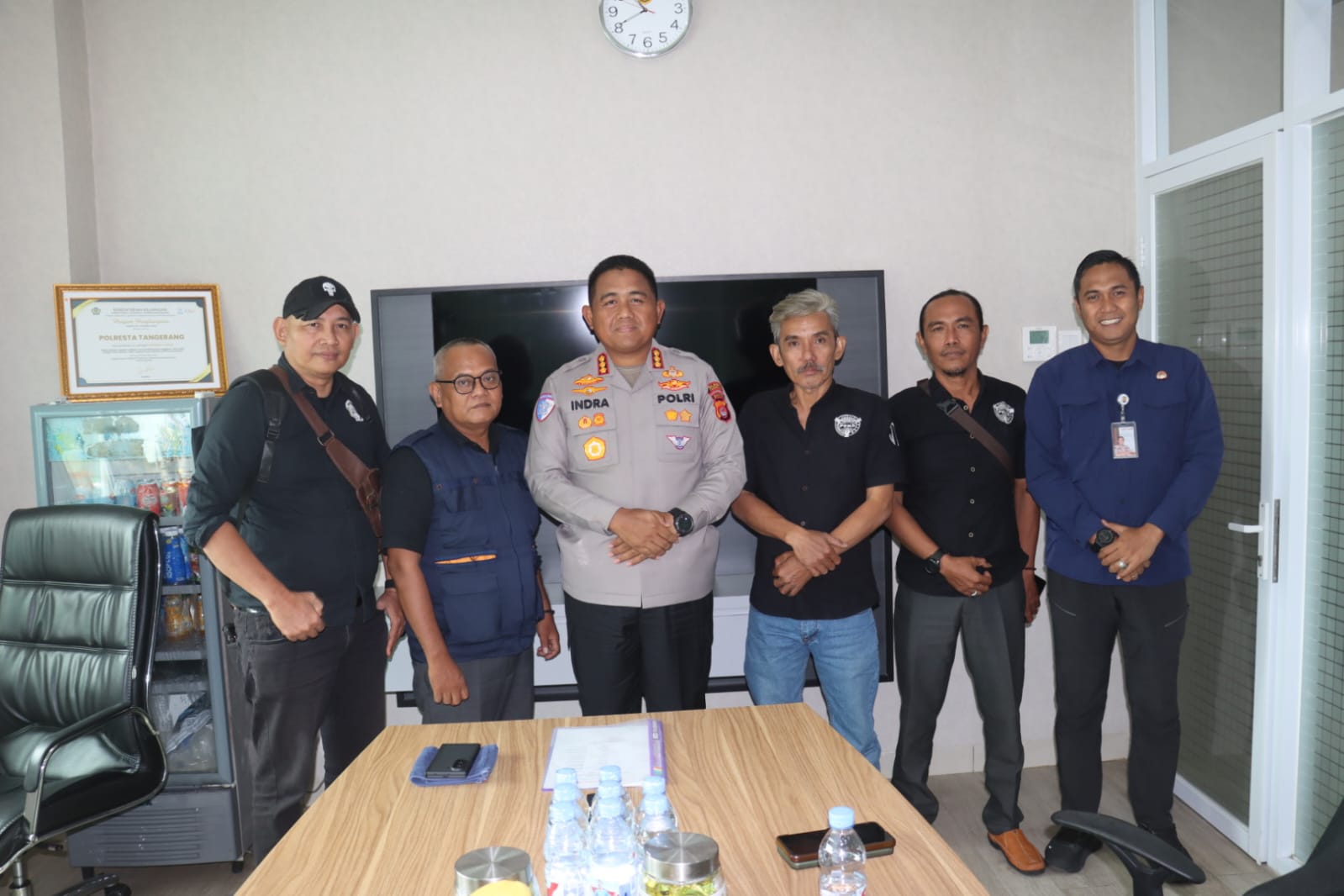 Perkuat Sinergitas Pengurus JTR Audiensi ke Polresta Tangerang