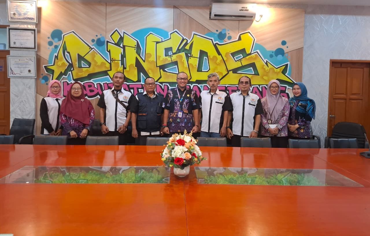 Bangun Kolaborasi, Pengurus JTR Audiensi ke Dinas Sosial Kabupaten Tangerang