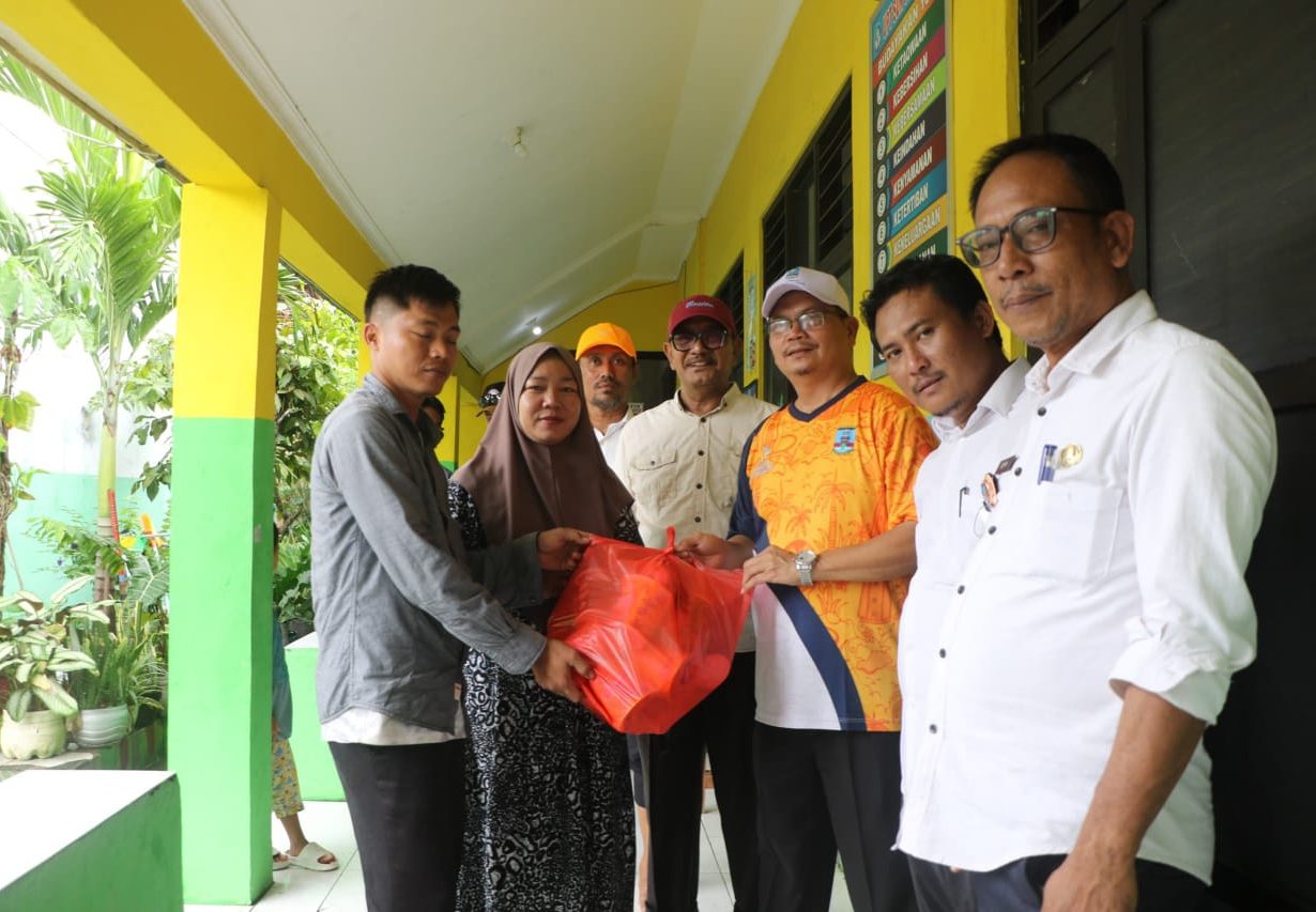 SMPN dan SDN di Kramatwatu Terendam Banjir, Asda Febriyanto Bakal Normalisasi Kali Tonjong