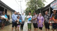 Diskominfo Kabupaten Serang Salurkan Bantuan Sembako untuk Korban Banjir di Kibin