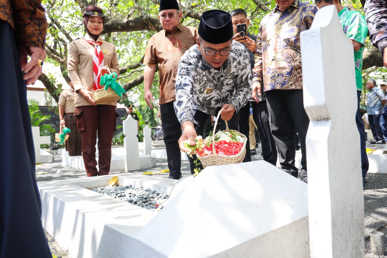 Gubernur Banten Andra Soni Menghadiri Peringati Hari Bhakti Taruna ke-80