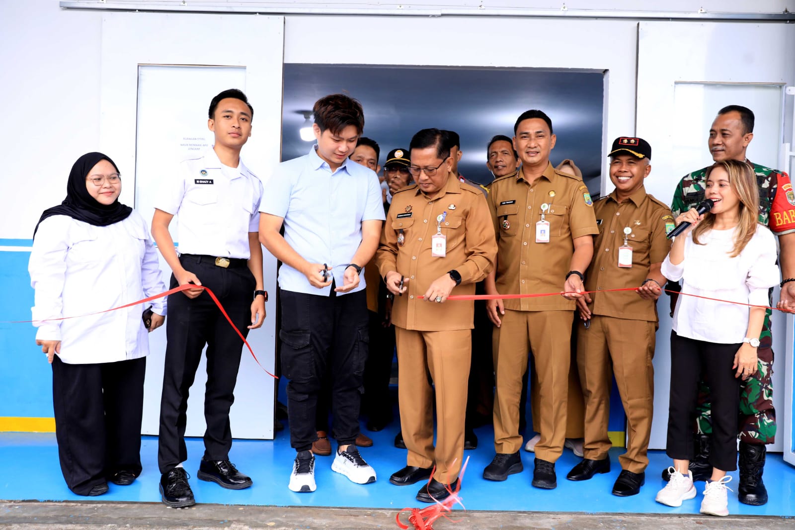 Sekda Kota Tangerang Resmikan SPPG Sukasari.