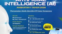 Disnaker Kota Tangerang Buka Pendaftaran Pelatihan Chatbot Gratis.