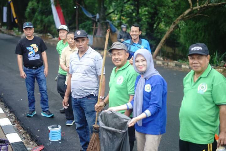 Menjelang HUT Kota Tangerang Ke 33 Kecamatan Larangan Gelar Aksi Nyata