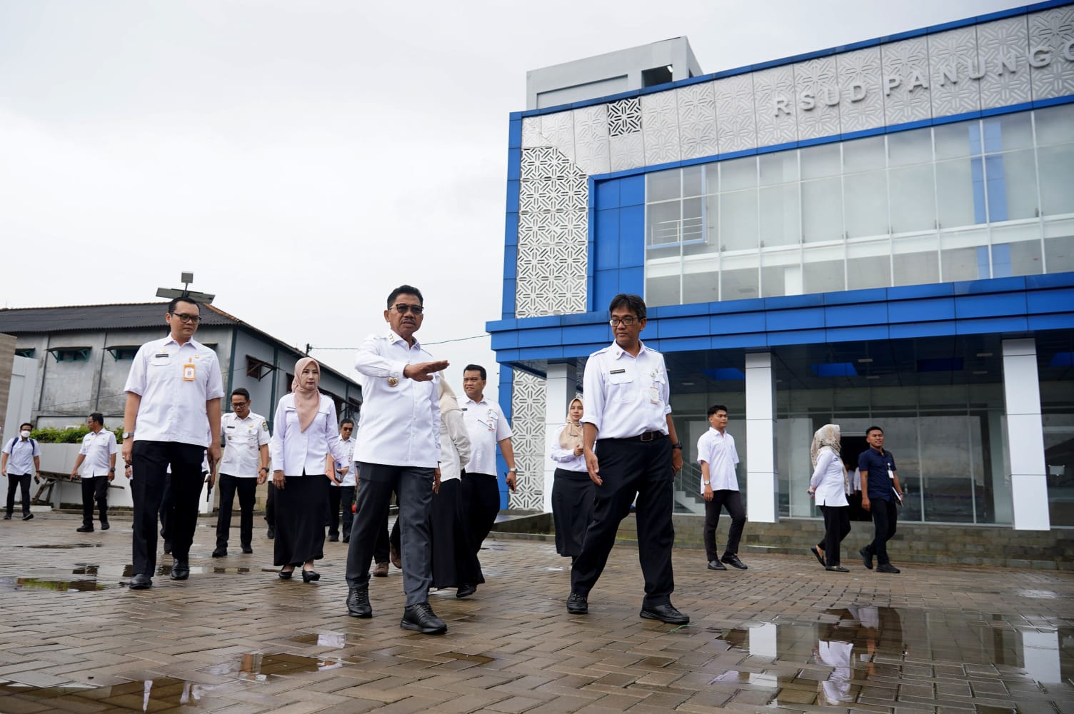 Walikota Tangerang Tinjau RSUD Panunggangan Barat Cibodas.