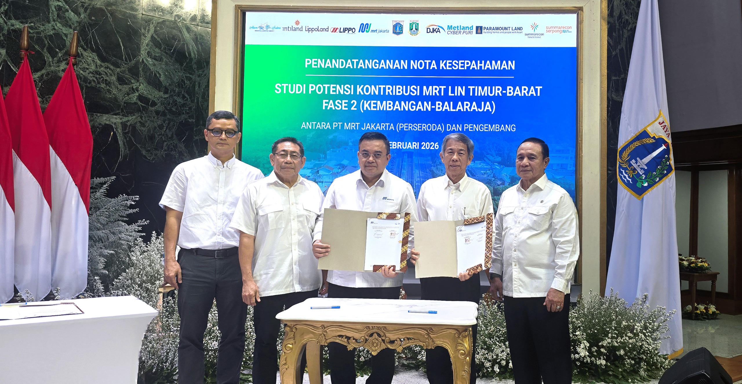 Alam Sutera Group Perluas Akses Mobilisasi: Kerja Sama MRT Fase 2 East-West Line Kembangan – Balaraja