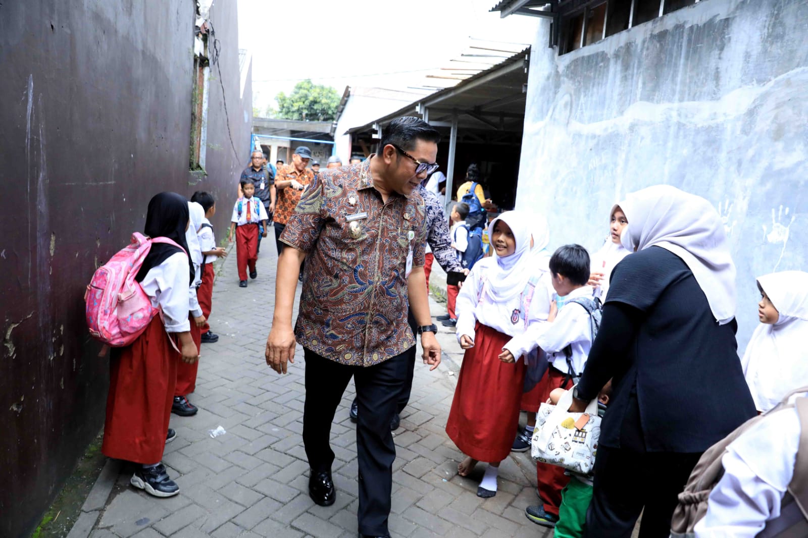 Wakil Wali Kota Tangerang Respons Cepat Laporan Sekolah Tergenang