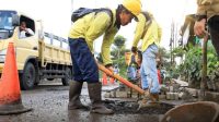 Pemkot Tangerang Gerak Cepat Tambal Kerusakan Jalan K.H Agus Salim Cipondoh