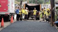 Kerusakan Jalan Iskandar Muda Kota Tangerang Mulai Diperbaiki