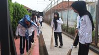 Lapas Serang Bersih Bersih Halaman, Siap Hadapi Ramadhan