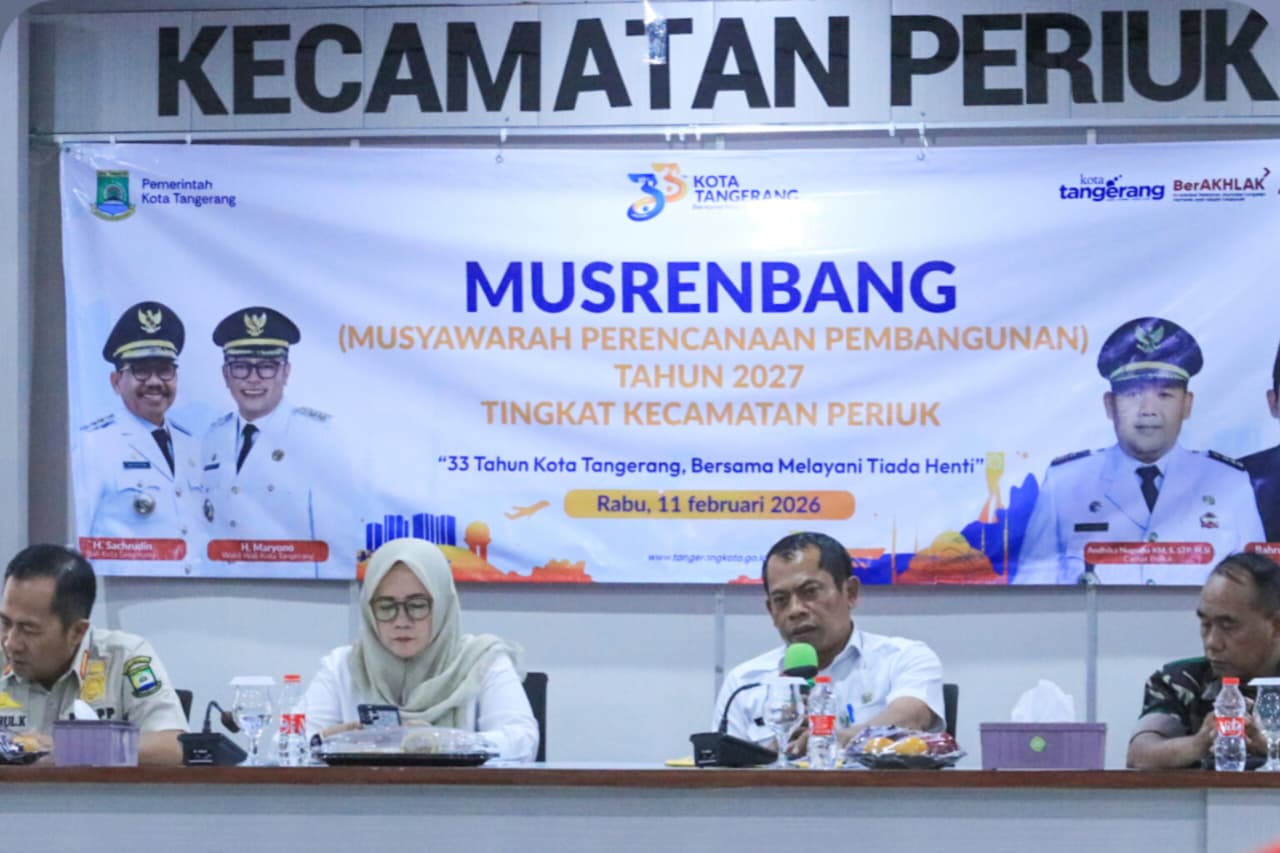 Kecamatan Periuk Gelar Musrenbang Dalam Penyusunan RKPD