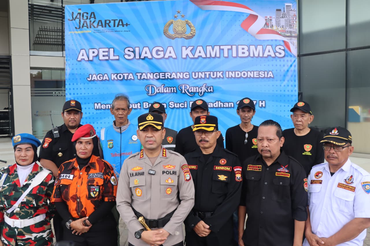 Deklarasi Bersama, Polres dan Elemen Masyarakat Siap Jaga Kondusifitas Kota Tangerang