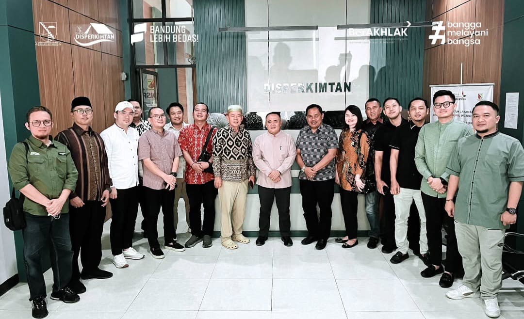 Komisi IV DPRD Kota Tangerang Lakukan Kunjungan Kerja ke Disperkimtan Kabupaten Bandung.