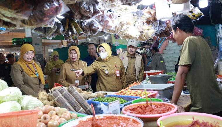 Wabup Tangerang Monitoring Harga Pangan, Antisipasi Lonjakan Jelang Lebaran