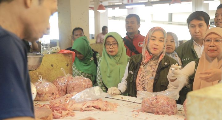 Pengawasan Pangan Diperketat Jelang Lebaran, DKP Kota Tangerang Uji 200 Sampel di Pasar Anyar
