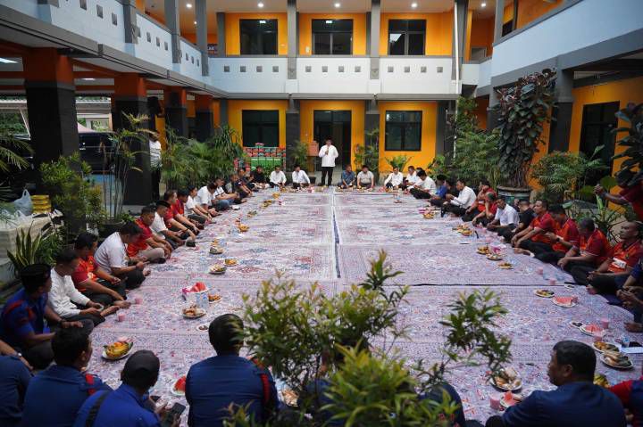 Silaturahmi Ramadan, Maryono Apresiasi Dedikasi Petugas BPBD dan Damkar Kota Tangerang