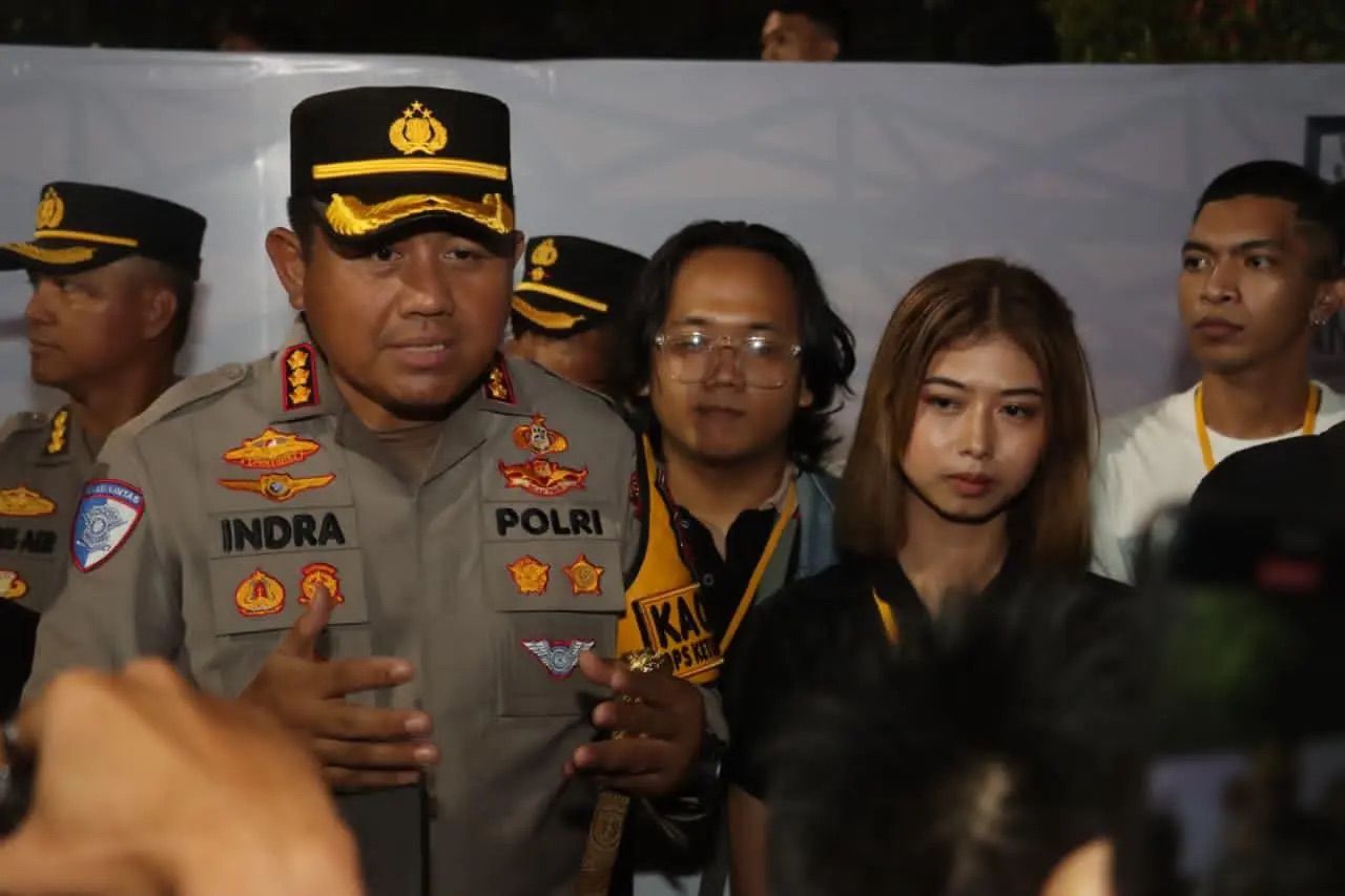 Polresta Tangerang dan BEM Gelar Midnight Run, Wadah Aktivitas Positif Anak Muda.