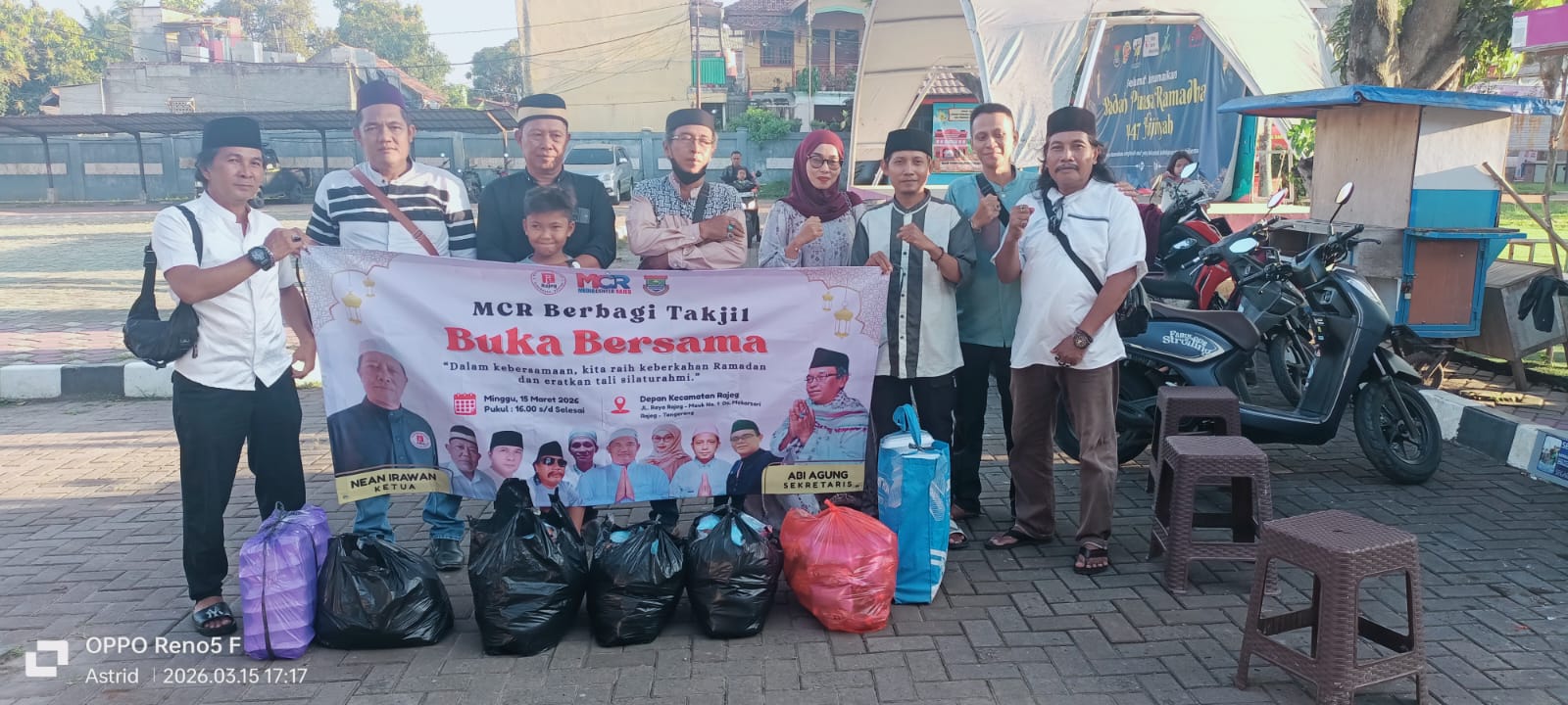Media Center Rajeg Gelar Bukber dan Santunan Anak Yatim