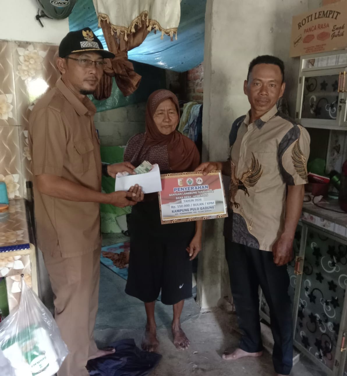 Jelang Hari Raya Idul Fitri 1447H, Kampung Pulo Gadung Salurkan BLT Dana Desa Tahun 2026.