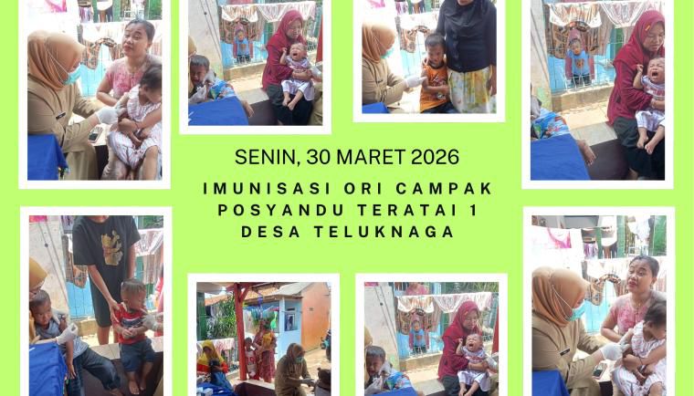 Cegah Campak Sejak Dini, Imunisasi ORI Konsisten Dilaksanakan di TeluknagaCegah Campak Sejak Dini, Imunisasi ORI Konsisten Dilaksanakan di Teluknaga