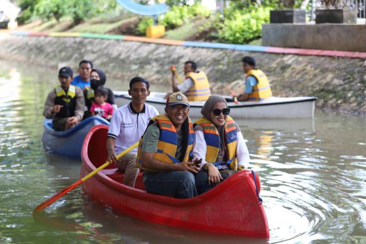Lonjakan Wisata Lebaran, Kota Tangerang Diserbu Ratusan Ribu Pengunjung