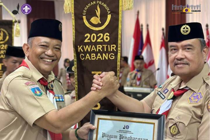 Kwarcab Pramuka Kota Tangerang Raih Juara Umum III Kwarcab Tergiat Tingkat Provinsi Banten