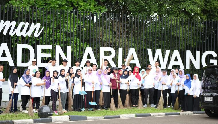 DPPKB Kabupaten Tangerang Gelar Korvei Lingkungan di Kawasan Puspemkab Tangerang