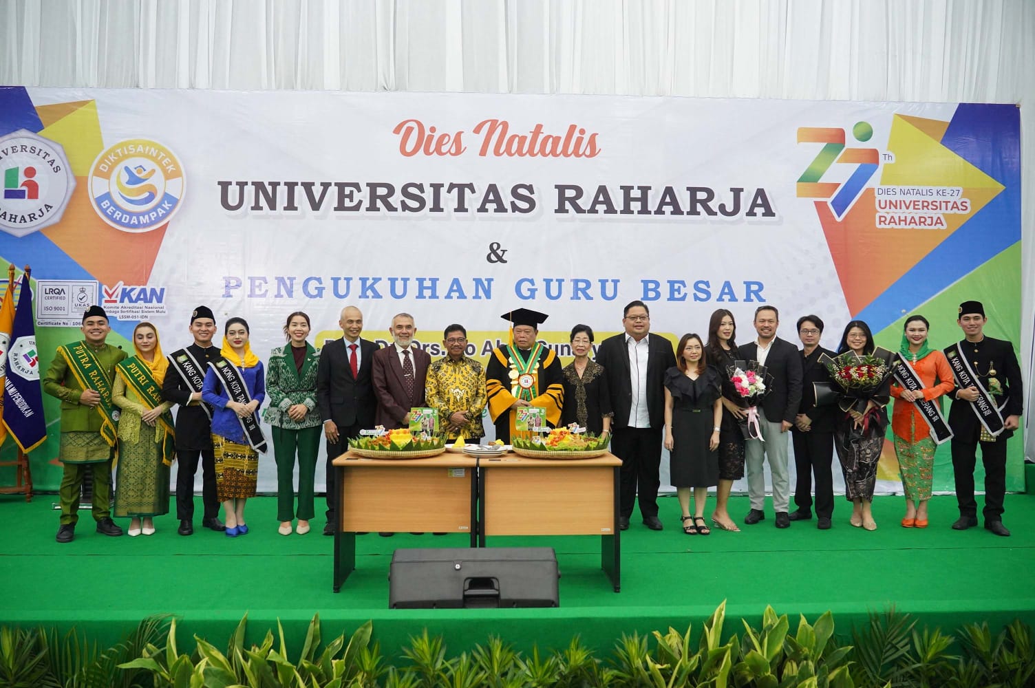 Dies Natalis Raharja, Wali Kota Tangerang Peran Strategis PTS