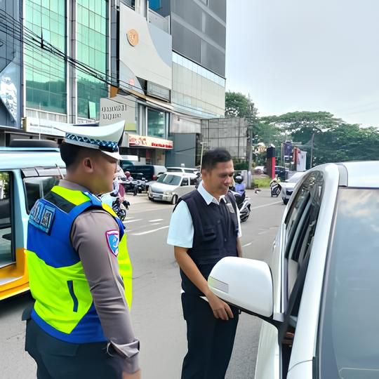 Razia Pajak di Daan Mogot, Sejumlah Kendaraan Terjaring, Warga Diimbau Taat Pajak