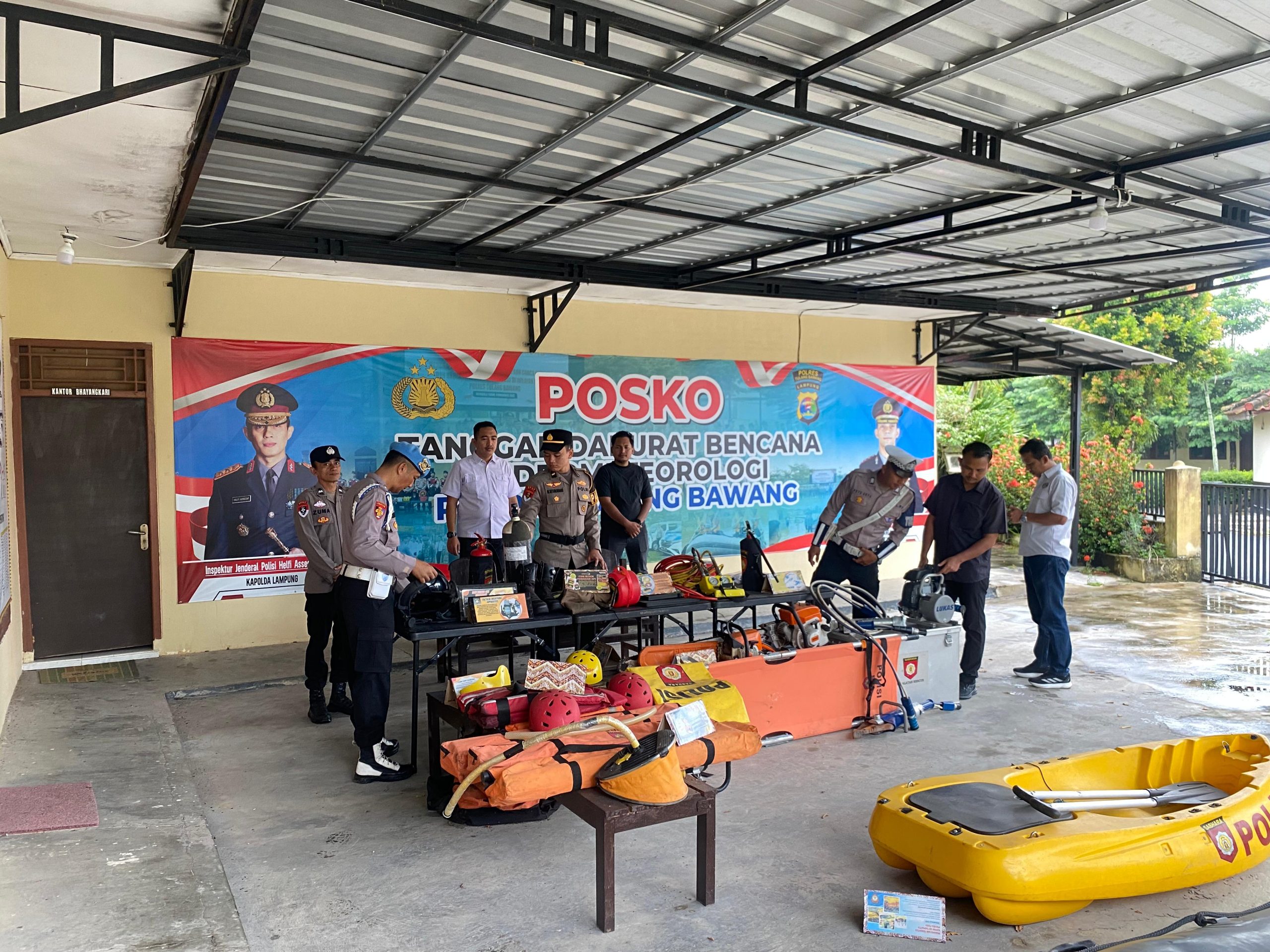 "El Nino Godzila" Mengancam 2026, Pasukan Elit Polres Tulang Bawang Siaga Tempur di garis Depan