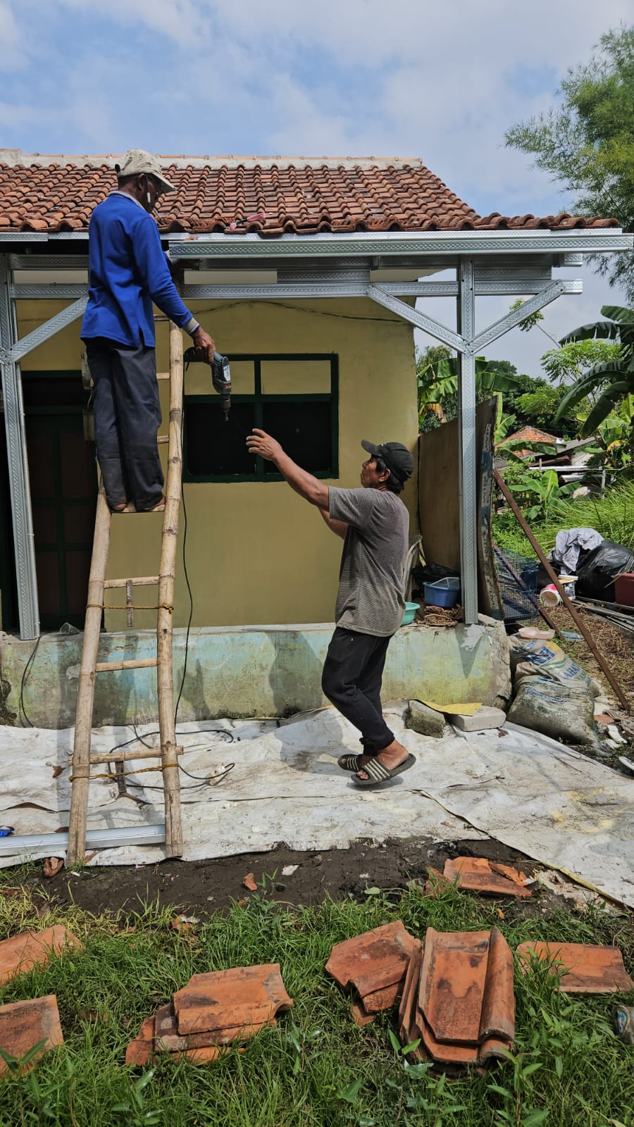 Gentengisasi RTLH di Kota Tangerang Tuntas Siap di Tempati