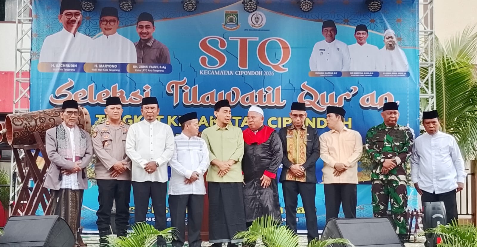 STQ Kecamatan Cipondoh 2026 Resmi Digelar, Camat Marwan: Wadah Pembinaan Generasi Qurani