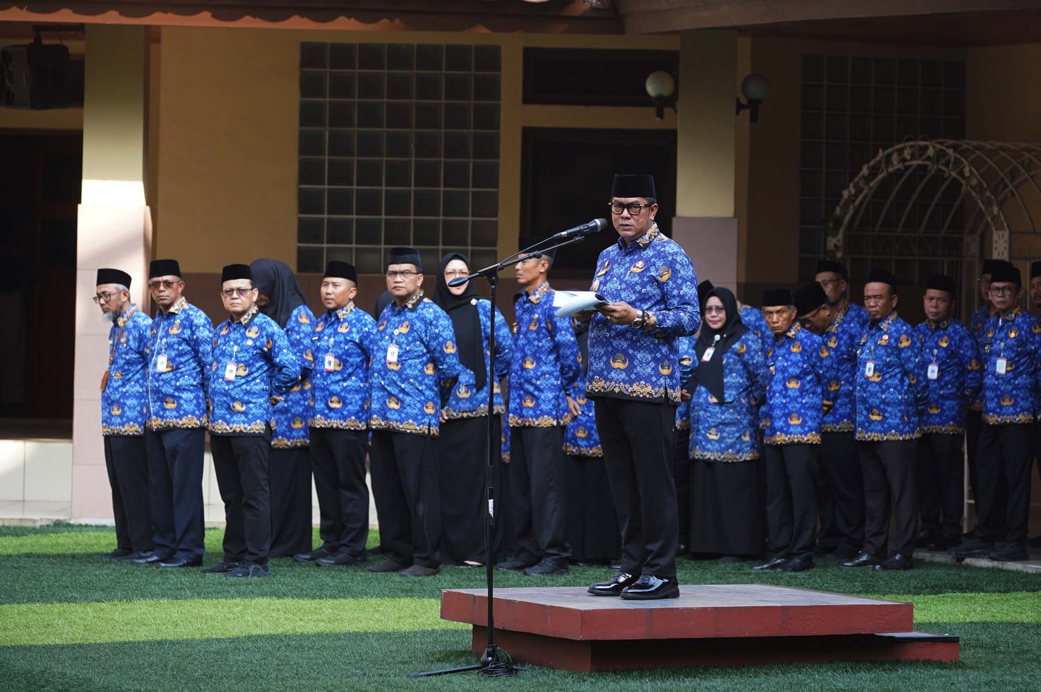 Wakil Walikota Tangerang Pimpin Upacara Peringatan Hari OTDA Ke-30