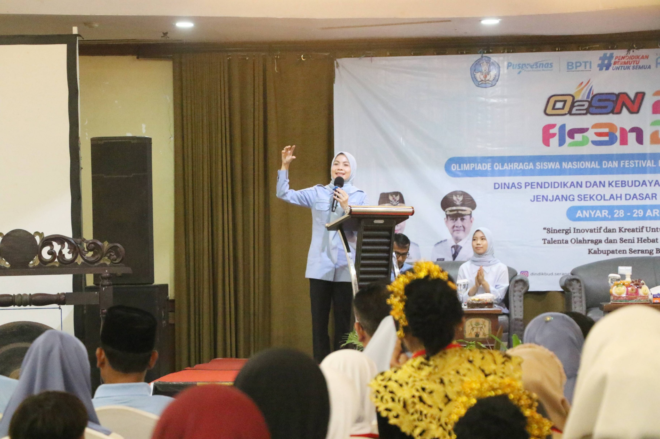 Bupati Serang Ratu Zakiyah Sebut FLS3N dan O2SN Gali Potensi Anak yang Terpendam