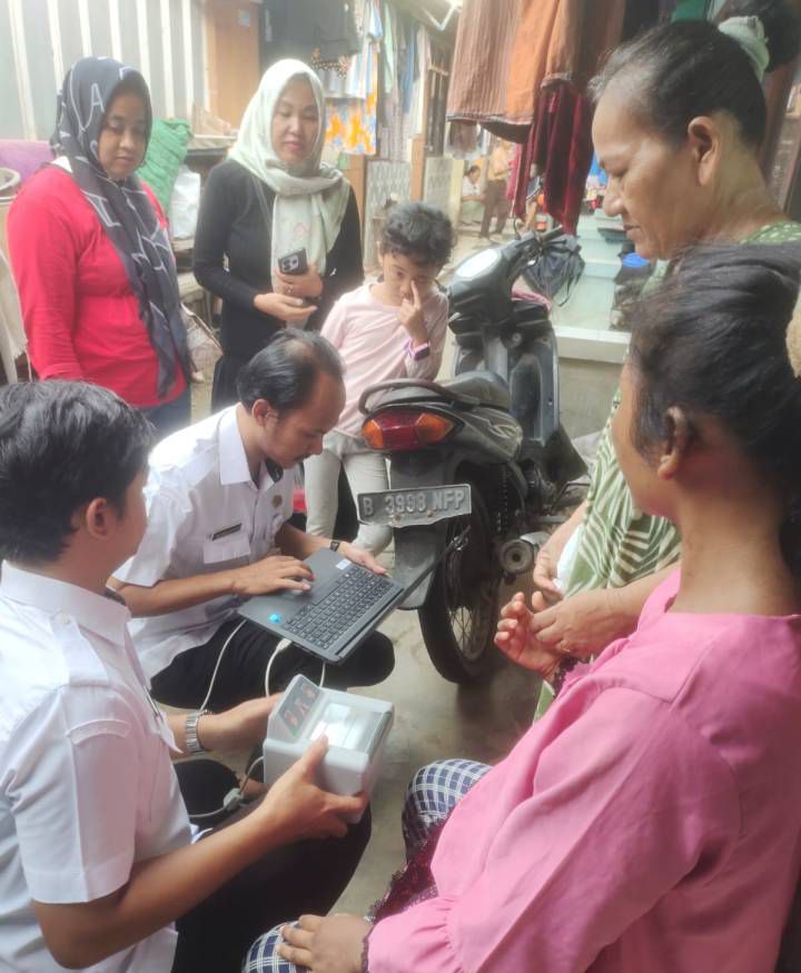 Kecamatan Jatiuwung Lakukan Jemput Bola Perekaman KTP-el bagi Disabilitas