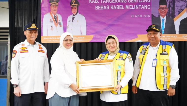 Wabup Tangerang Mulai Relokasi Kabel Udara ke Bawah Tanah di Tigaraksa